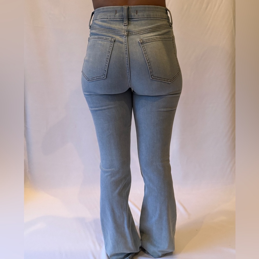 Eunina Light Blue Flare Jeans